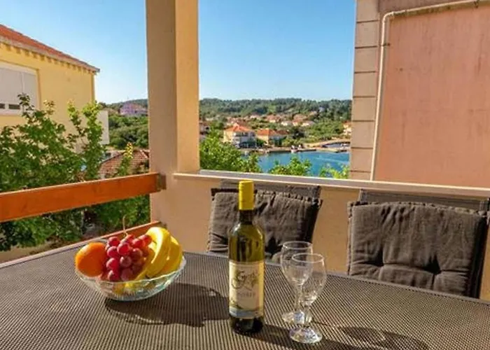 公寓 By The Sea Lumbarda, Korcula - 22503 *